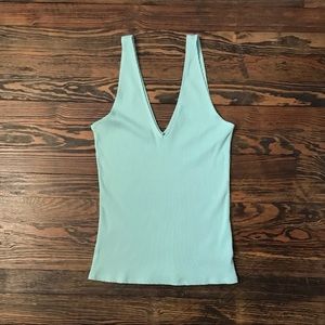 express one eleven | modern rib dbl v tank | large